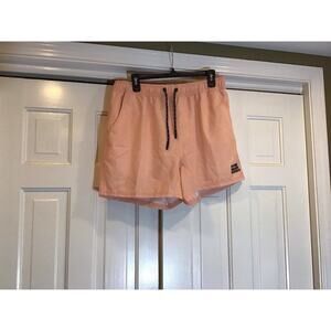 Not Dead Yet HVIII Brand Goods Goat Shorts Men’s Pink Sz XL Casual Blokecore Gym
